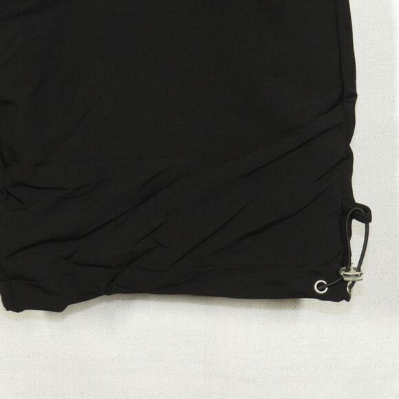 OGL Black Waterproof Fleece Lined Toggle Ankle Pull On Snow Pants Size Large - Picture 12 of 16